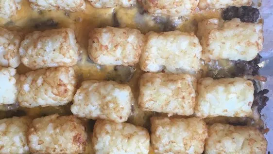 1, 2, 3, 4, Tater Tot Casserole