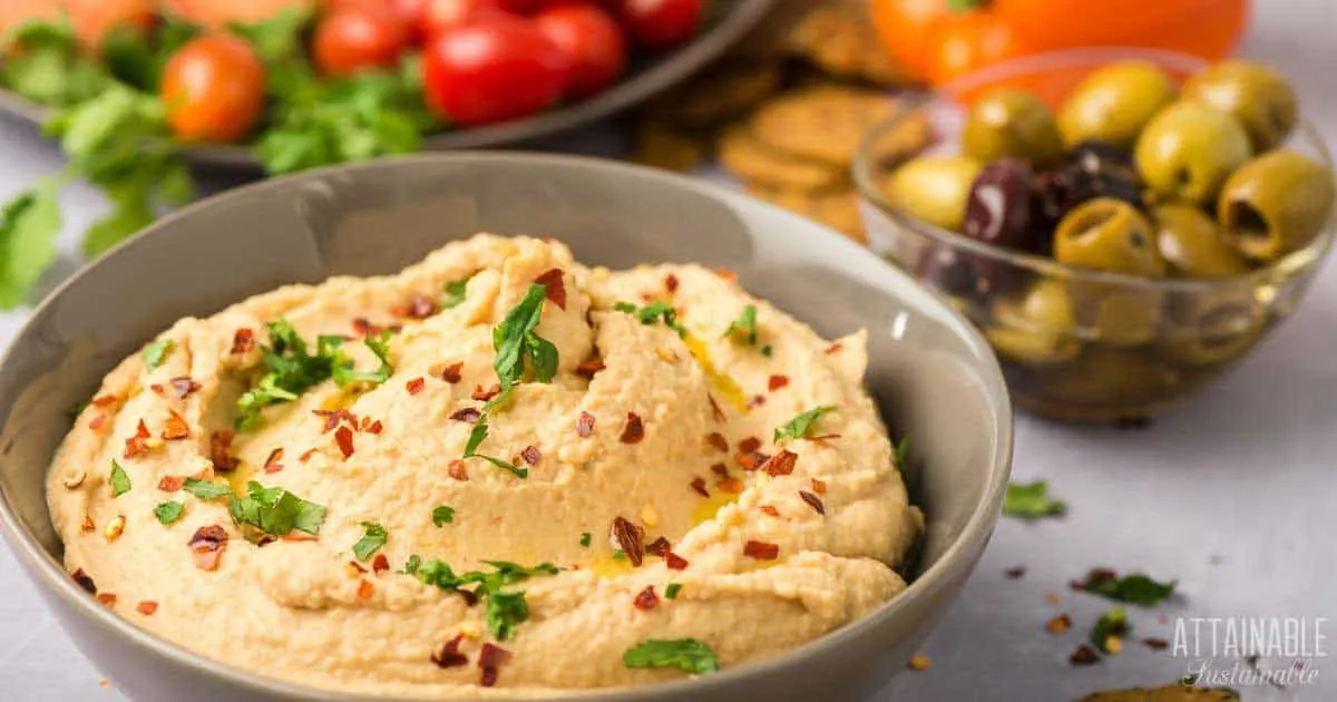 1 Step Chipotle Hummus