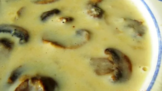 10 Minute Cream Of Mushroom Soup