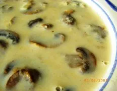 10 Minute Cream Of Mushroom Soup