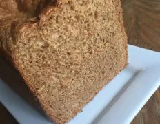 100% Whole Wheat Bread Bread Machine