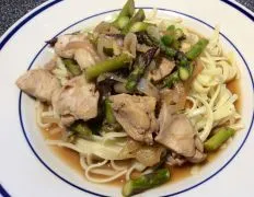 15 Minute Stir Fried Chicken & Asparagus