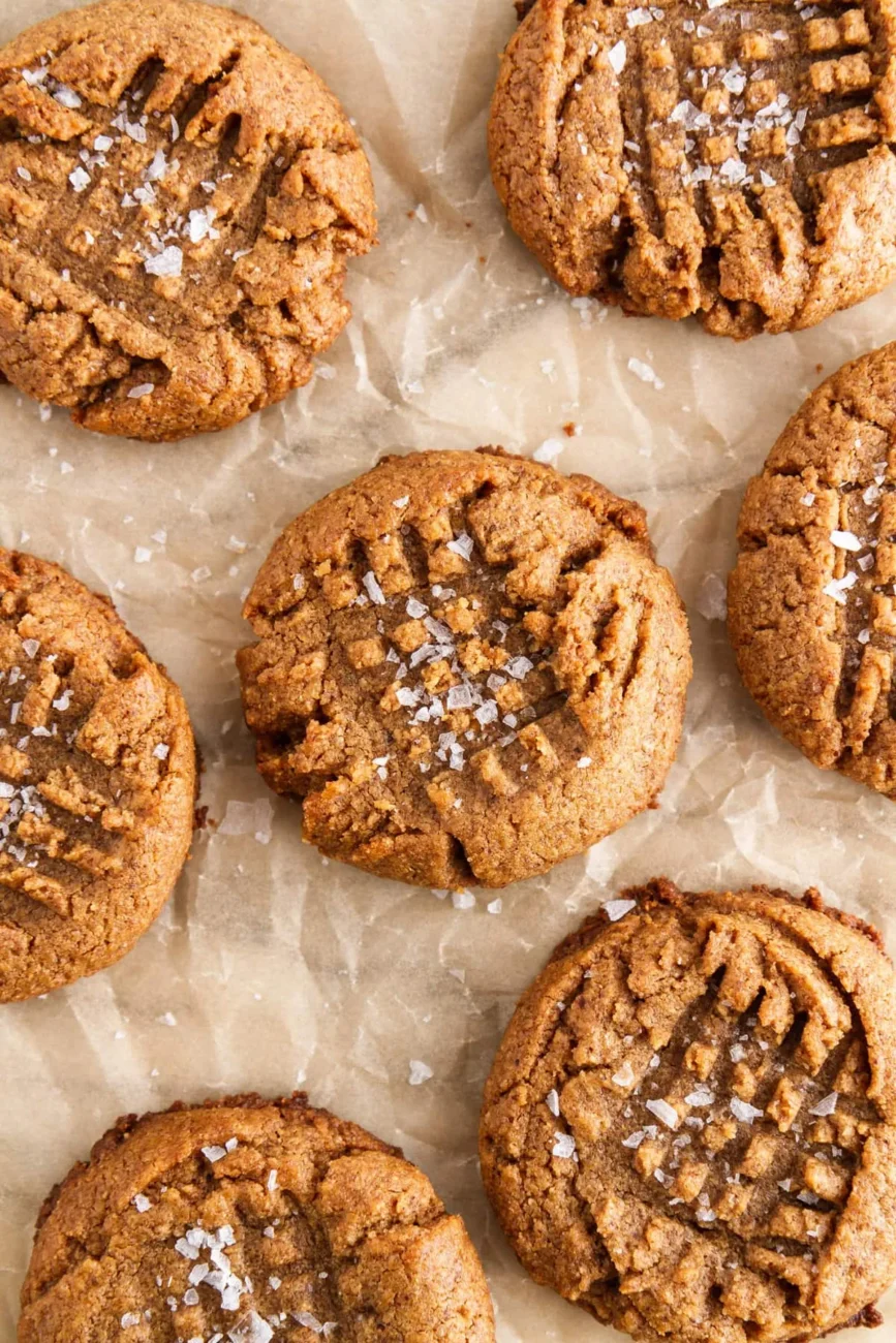 3-Ingredient Almond Butter Cookies