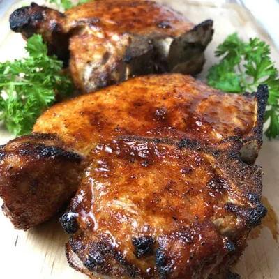 3 Spice Fried Pork Chops
