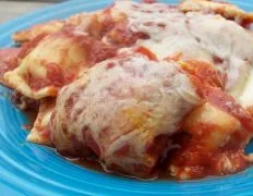 30-Minute Cheesy Baked Ravioli