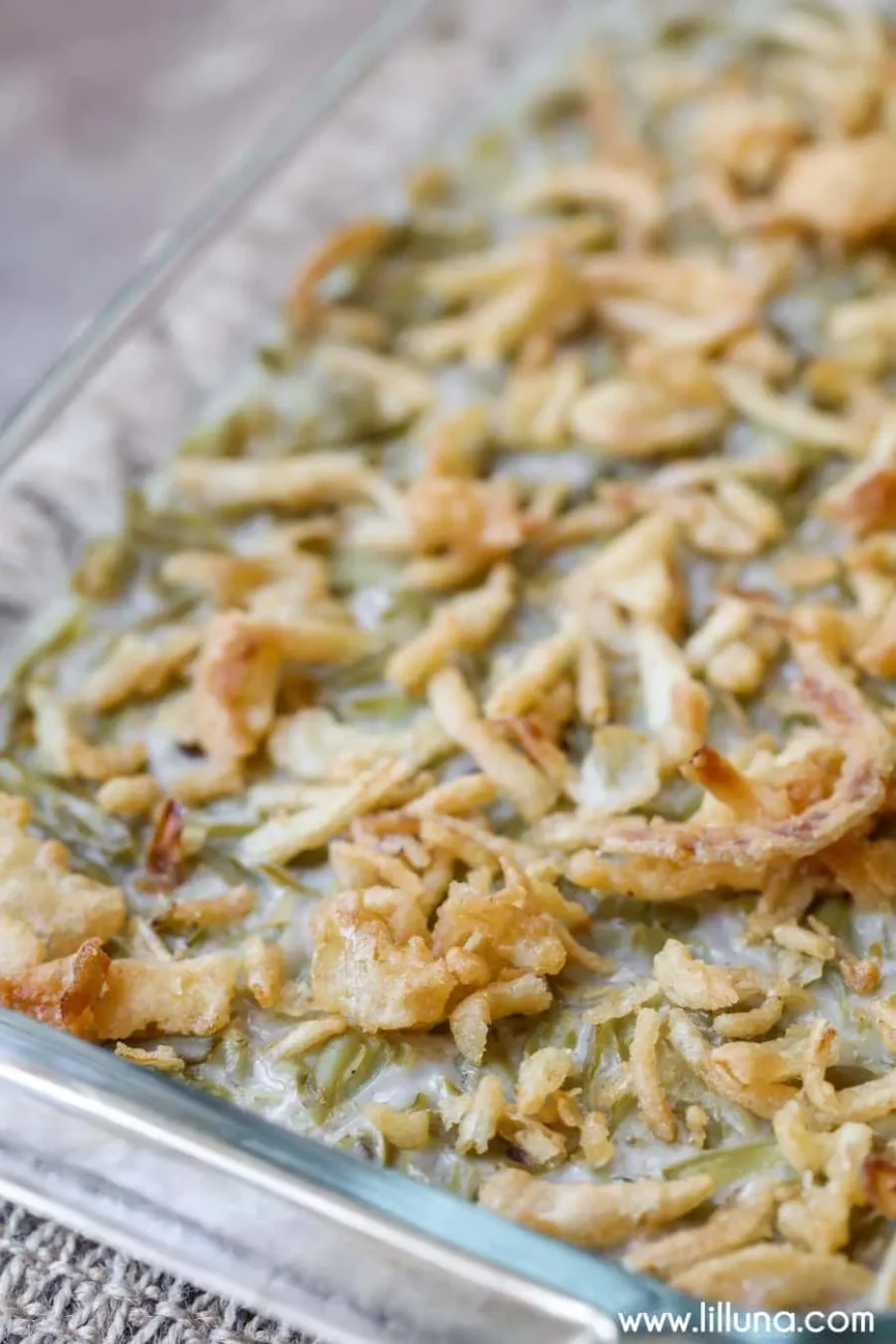 4 Ingredient Green Bean Casserole