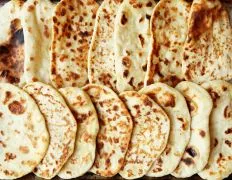 4-Ingredient No-Yeast Naan Recipe from the New Vegetarian Epicure