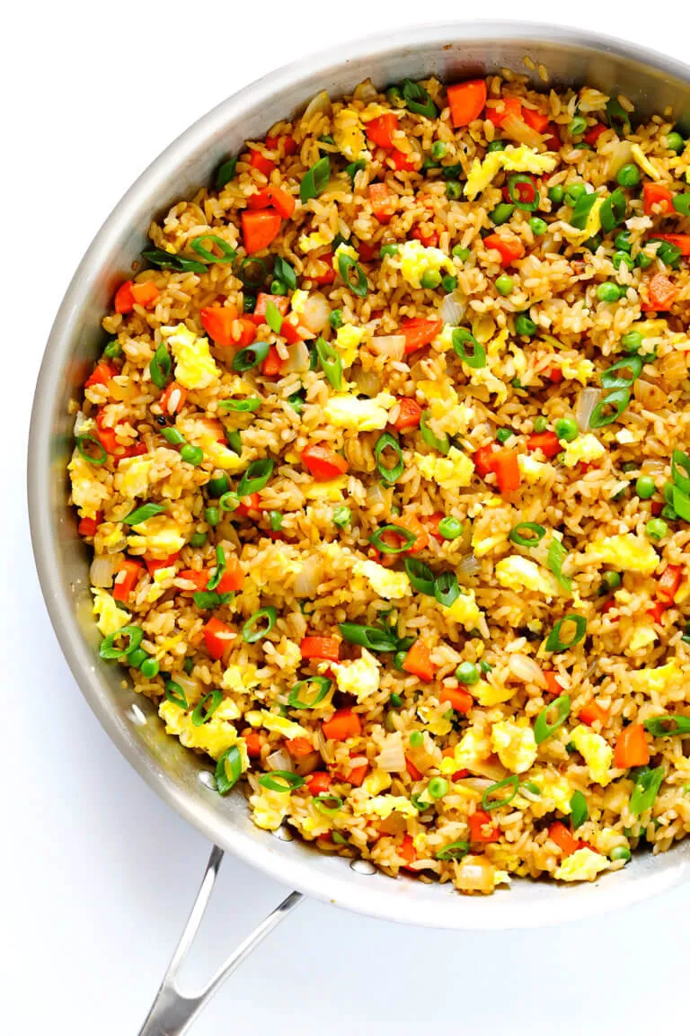 5 Vegetable Fried Rice With 5 Spice Pork