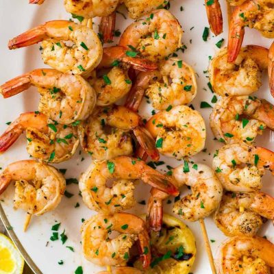 5 Ingredient Grilled Shrimp