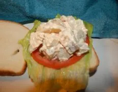 A Potato Salad Sandwich