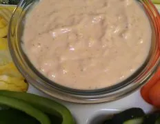 A Touch Of Curry Vegetable Dip