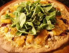 Acorn Squash And Arugula Pizza