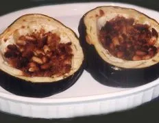 Acorn Squash With Cracker Stuffing