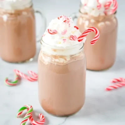 Adult Mint Hot Chocolate Christmas