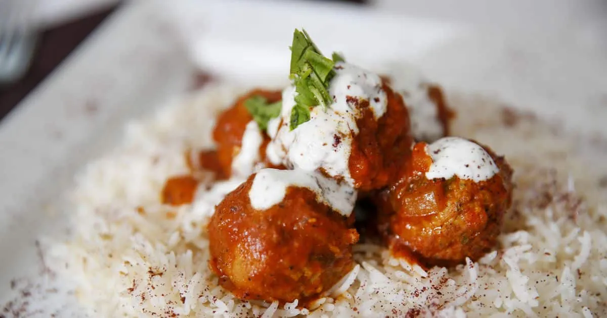 Afghan-Inspired Spicy Kofta Meatballs Recipe