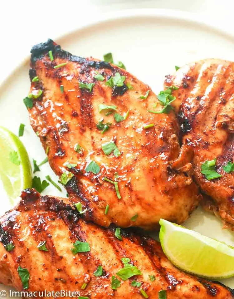 African Grilled Chicken Breast