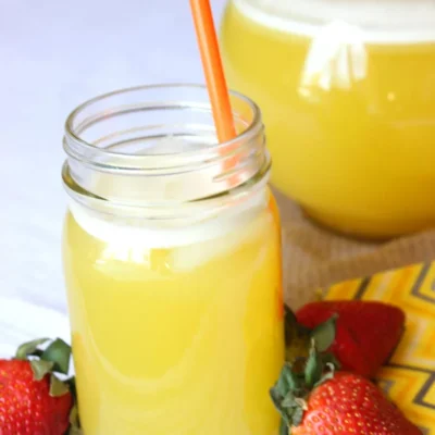 Agua Fresca De Pina Pineapple