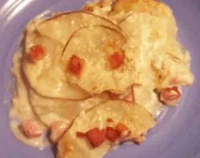 Alfredo Potato Casserole