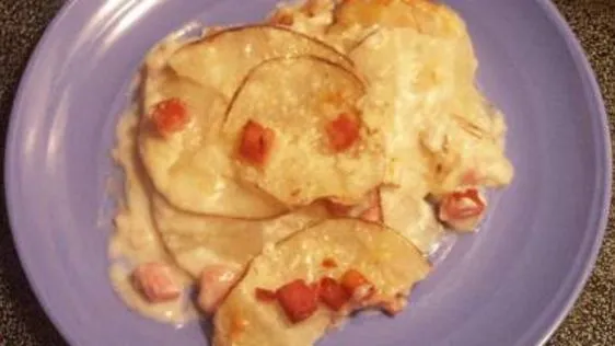 Alfredo Potato Casserole