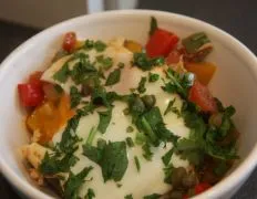 Algerian Poached Eggs Chakchouka