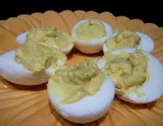 My own spin on deviled eggs compiled from many other recipes.