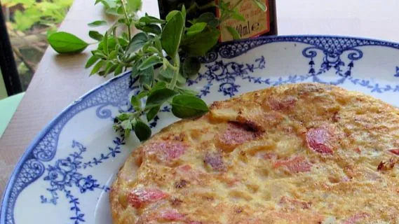 Allessios Frittata – Tomatoes And