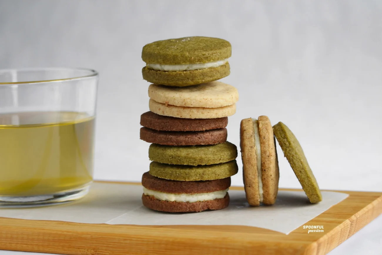 Almond And Chocolate Sandwich