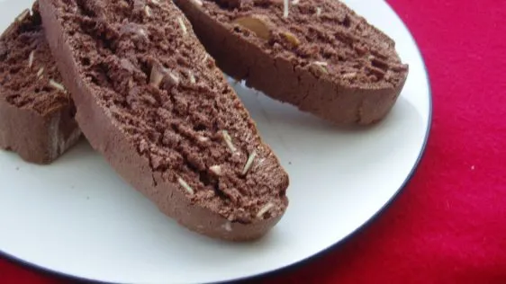 Almond Chocolate Biscotti