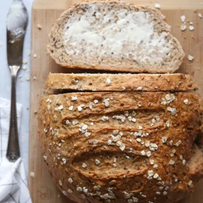 Almond Cracked Wheat Bread Abm