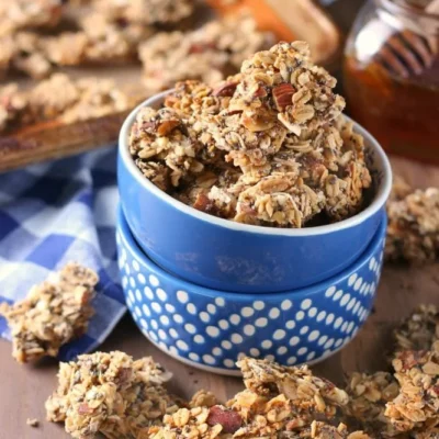 Almond Honey Clusters