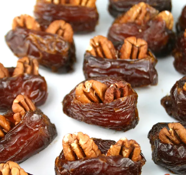 Almond & Pecan Stuffed Dates Delight