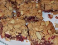 Almond Raspberry Squares