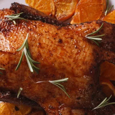 Almond Roasted Duck With Chinese Spices
