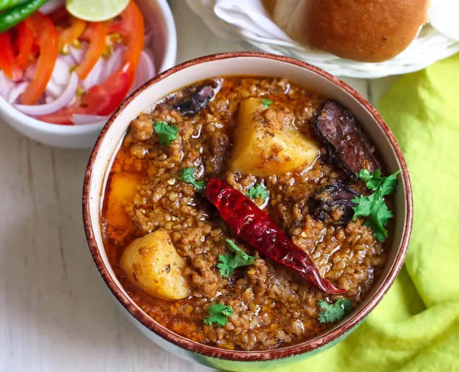 Aloo Keema Potato And Mince Curry