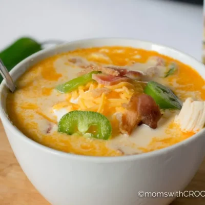 Alphabet Chicken Soup Crock Pot