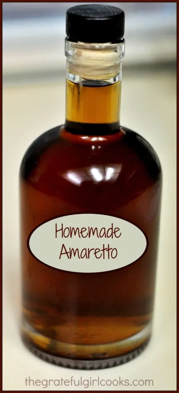 Amaretto Almond Liqueur Homemade