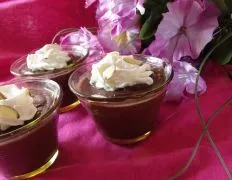 Amaretto Chocolate Pudding