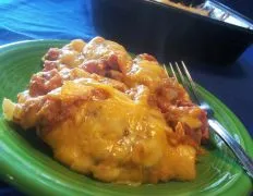 Amazing Chili Dog Casserole