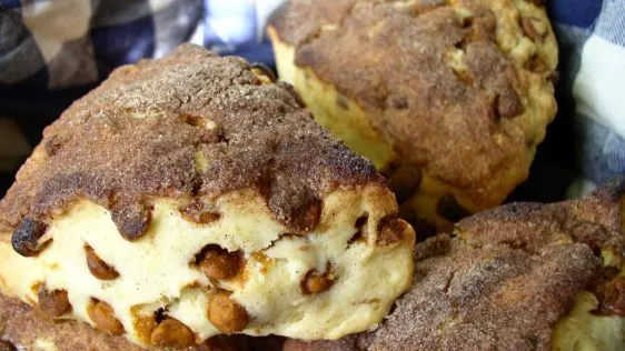 Amazing Cinnamon Chip Scones