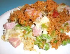 Amish Baked Noodles With Ham