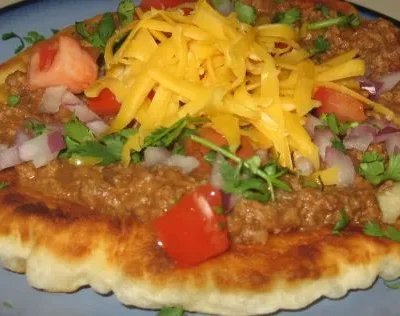 Amys Favorite Indian Fry Bread Tacos