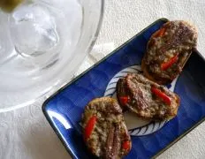 Anchovy Crostini
