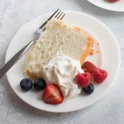 Angel Food Cake Homemade