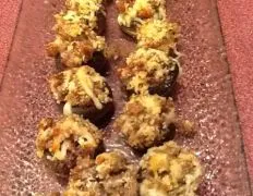Appetizer Sausage Stuffed Mushrooms