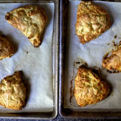 Apple And Cheese Scones