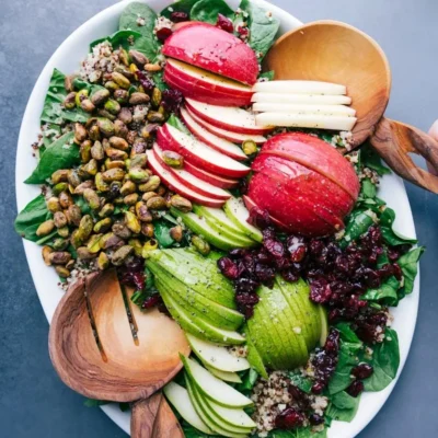 Apple And Pistachio Salad