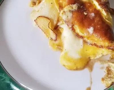 Apple-Brie Omelet