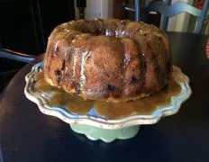 Apple Bundt Cake With Caramel Glaze