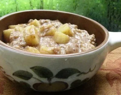 Apple Cinnamon Oatmeal