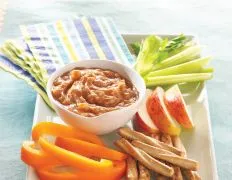 Apple Cinnamon Peanut Butter Dip